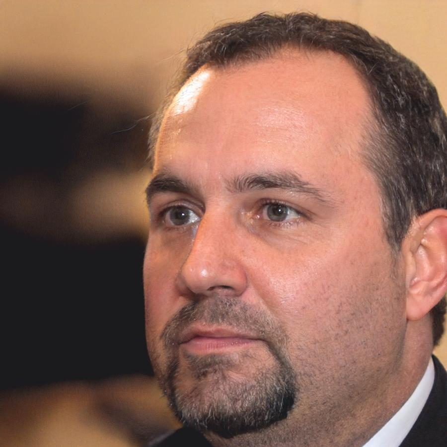 Culinary instructor Hristo Vesselinov demonstrating advanced techniques